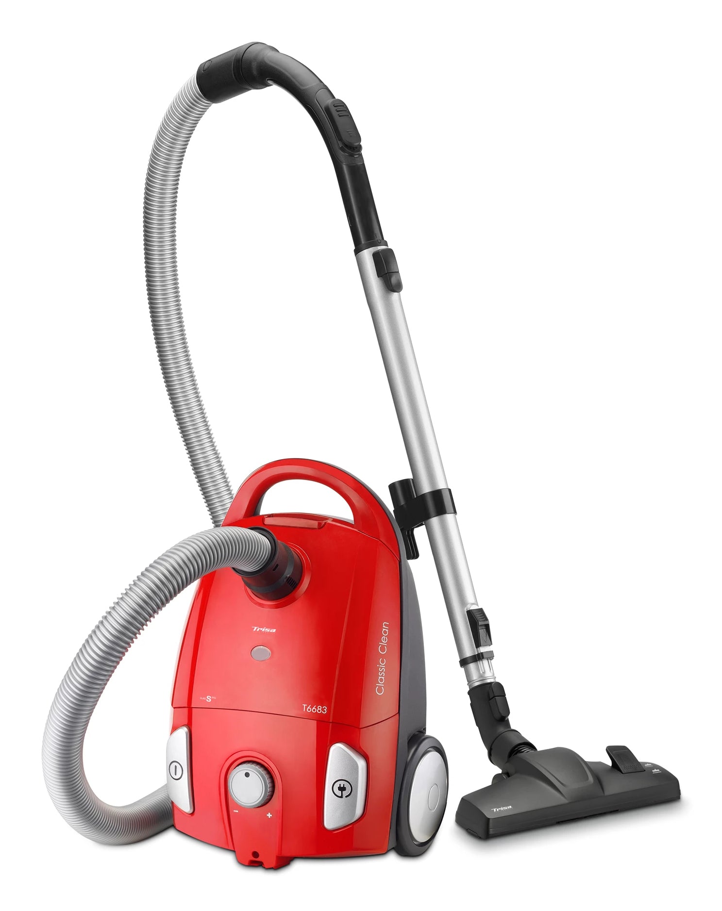 Trisa Classic Clean T6683 Bodenstaubsauger – mit Beutel, 650 W, 3,8 l