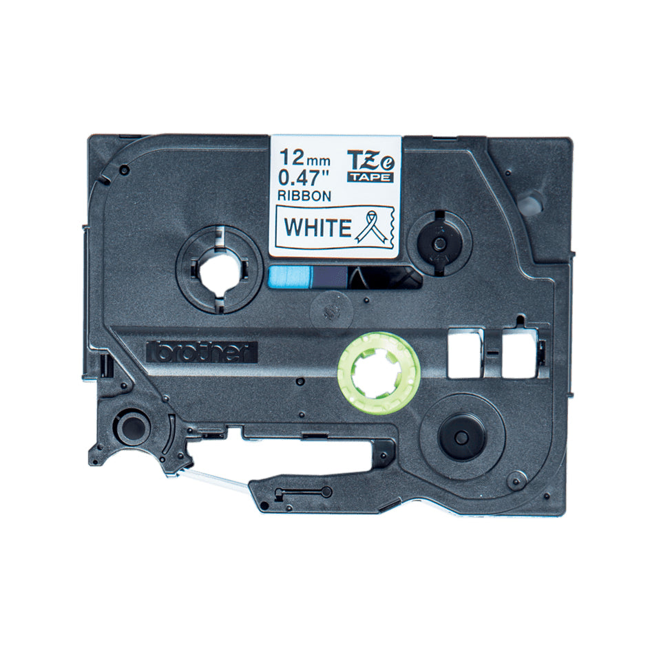Brother Textilband – 12 mm × 4 m, weiss, schwarz