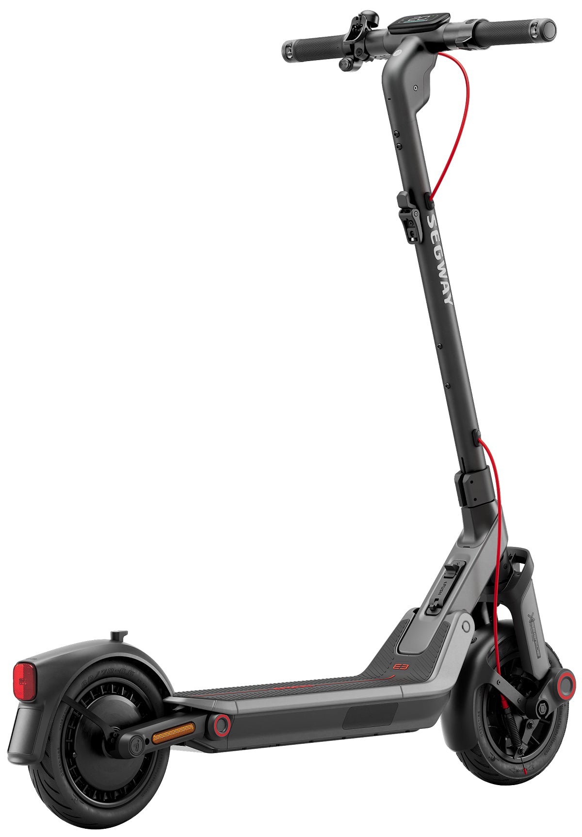 Segway Ninebot E3 D – E-Scooter – 800 W, 20 km/h, Reichweite bis 45 km, 276 Wh, grau