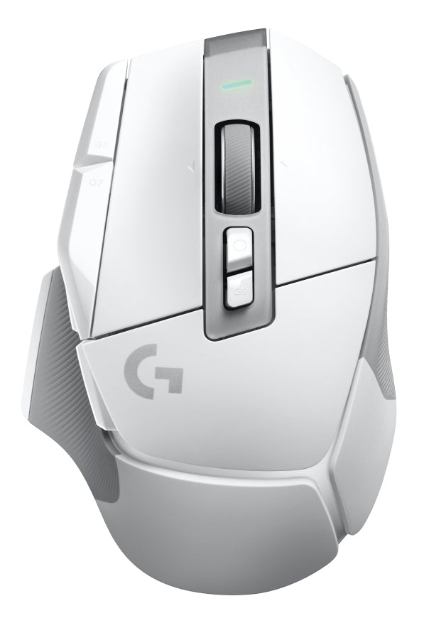 Logitech G G502 X LIGHTSPEED – Gaming-Maus – Kabellos (2,4 GHz), 25600 DPI, Rechts, Weiss