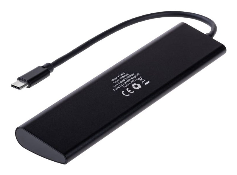 ONIT F01695 USB-Hub – USB-C, 7 Ports, 10 Gbit/s, für Windows/Mac/ChromeOS