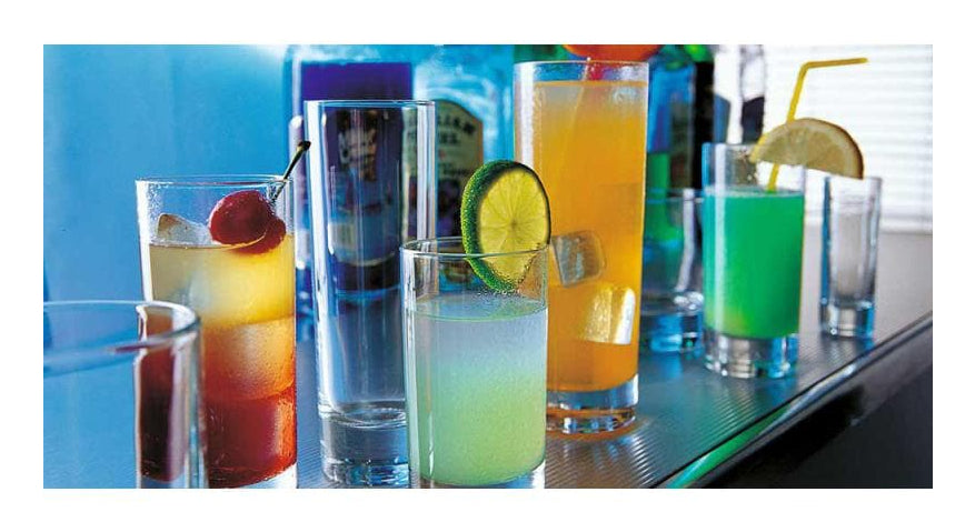 Arcoroc Trinkglas ISLANDE – 6er Set, 360 ml, Ø 6 cm, H 17 cm, Glas, Transparent, spülmaschinenfest