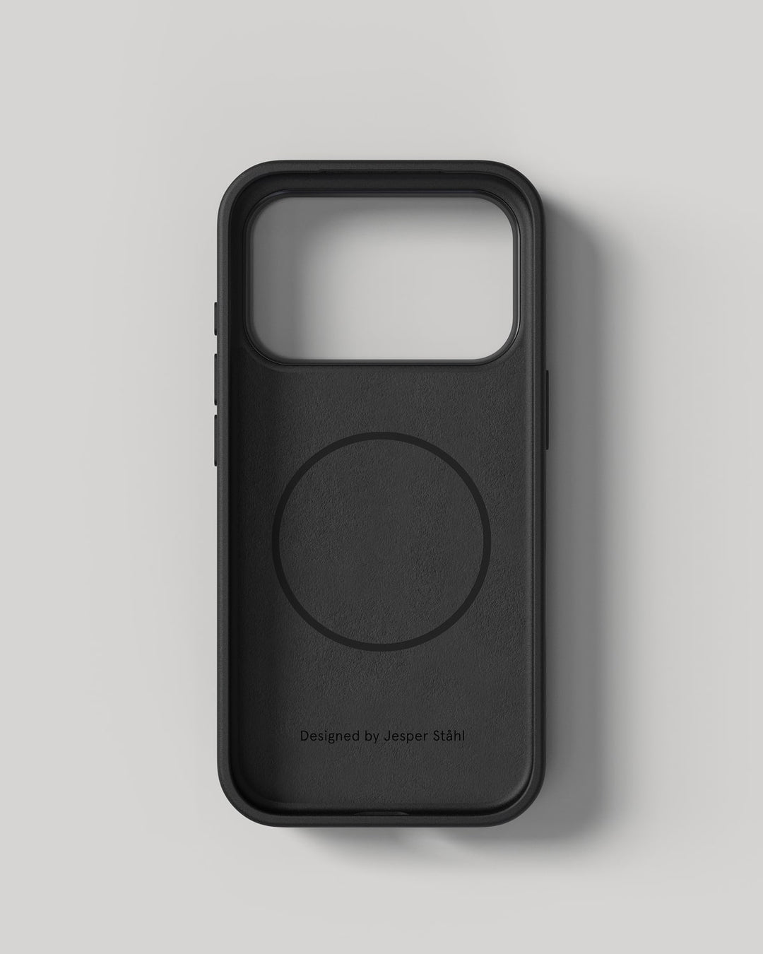 Nudient – Backcover – für Apple iPhone 17 Pro – schwarz – MagSafe-kompatibel