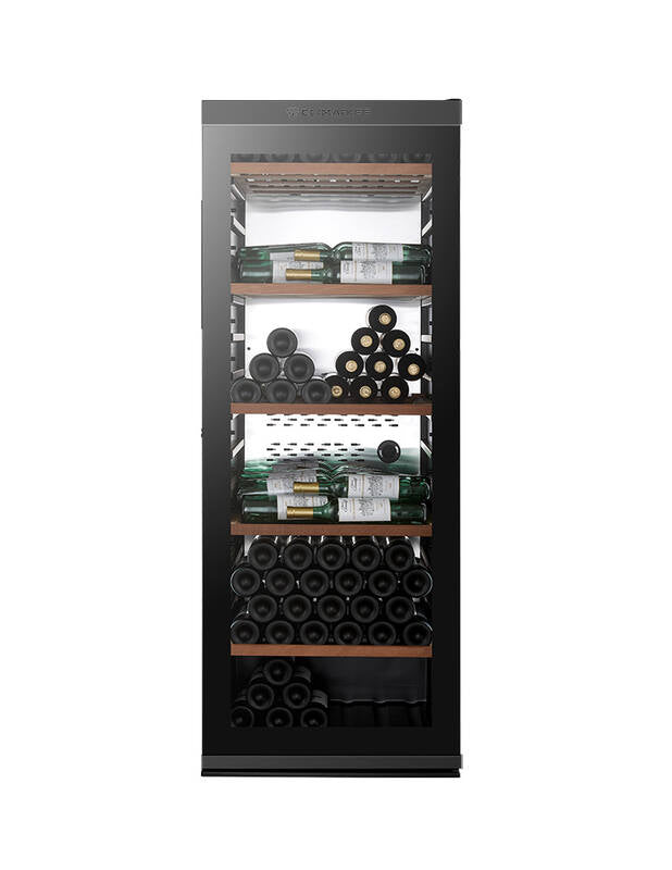 Climadiff Weinkühlschrank MILLESIME 200B – 389 l, 220/240 V, Kompressor, Energieeffizienzklasse F