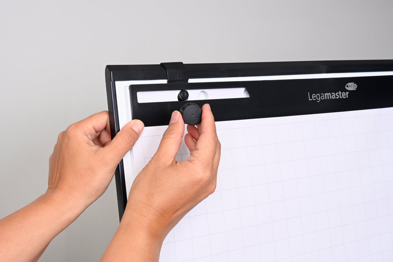 Legamaster Sketch Easy Flipchart Schwarz – Dreibein Stabil, 187 cm