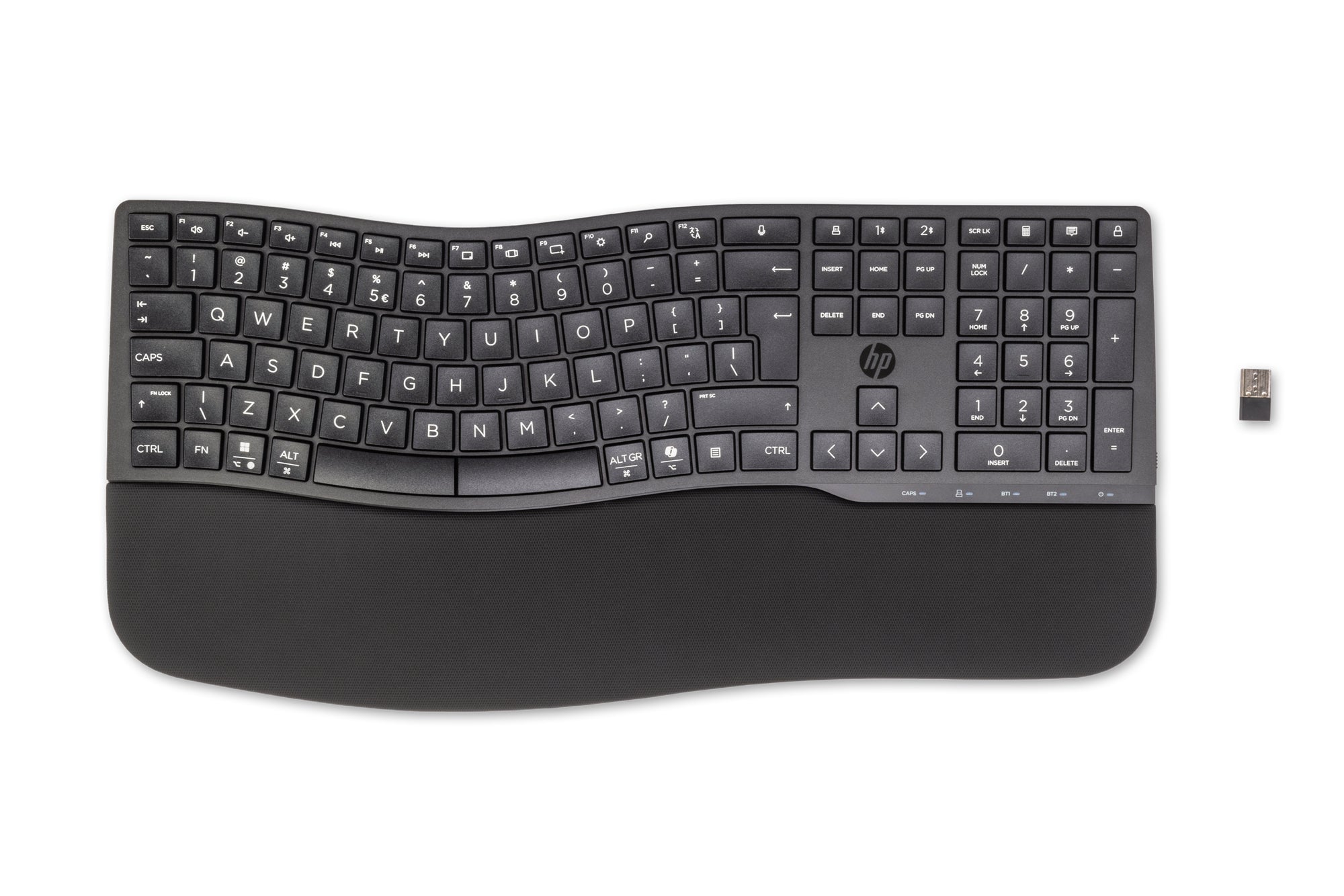 HP 680 Comfort – Tastatur, kabellos (Bluetooth/2,4 GHz)