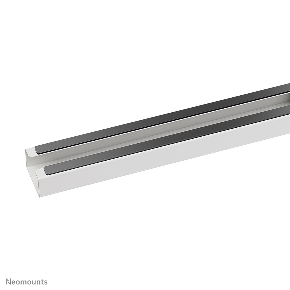 Neomounts Kabelmanagementarm, Tischmontage, magnetische Abdeckung, höhenverstellbar – weiss
