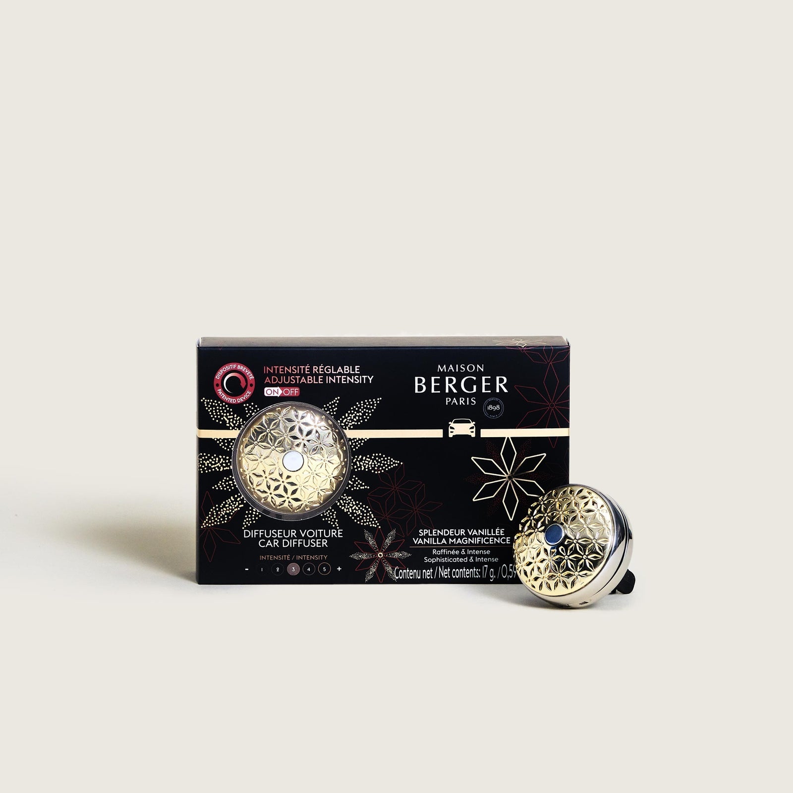 Maison Berger Paris Lufterfrischer Patchouli – anklippbar – 1 Stk.