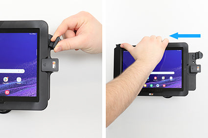 Brodit Displayschutzglas – für Samsung Galaxy Tab Active 5 Pro SM-X356B, Active 4 Pro SM-T630/SM-T636
