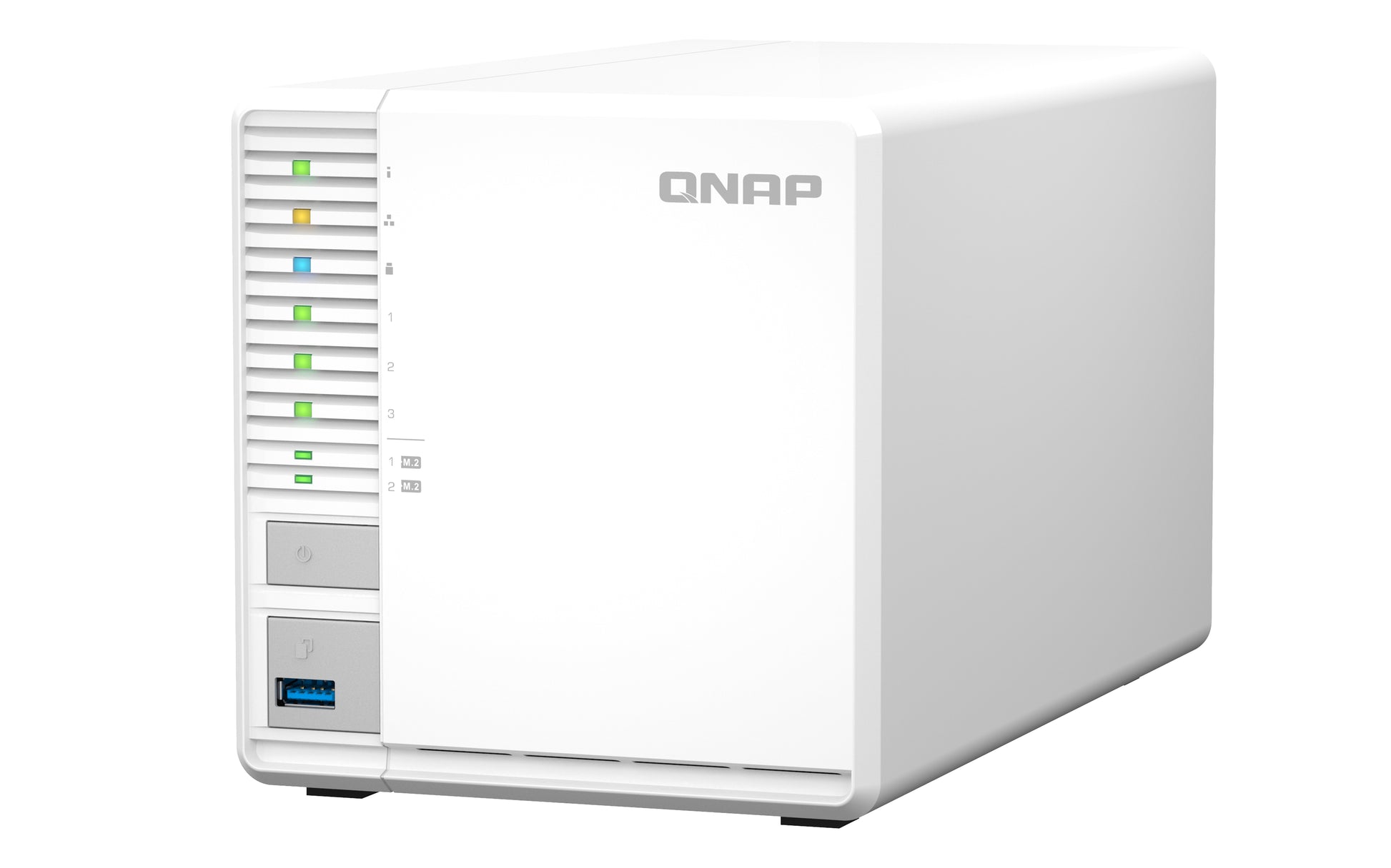 QNAP TS-364-8G NAS – 8 GB, 2,5 GbE, 3 Einschübe