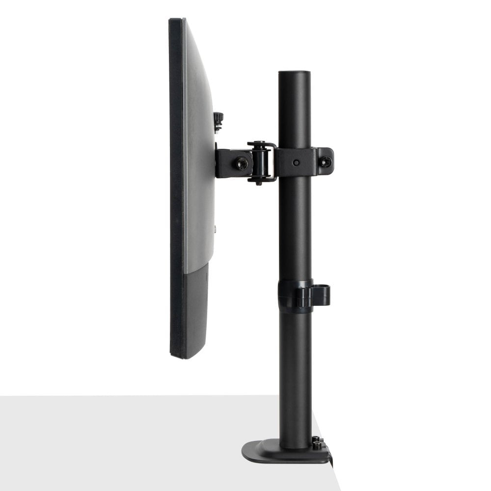Lindy Stubby Fixed – Monitorarm Tischhalterung – Klemme/Durchführung – 1 Monitor – 13–32" – VESA 75×75/100×100