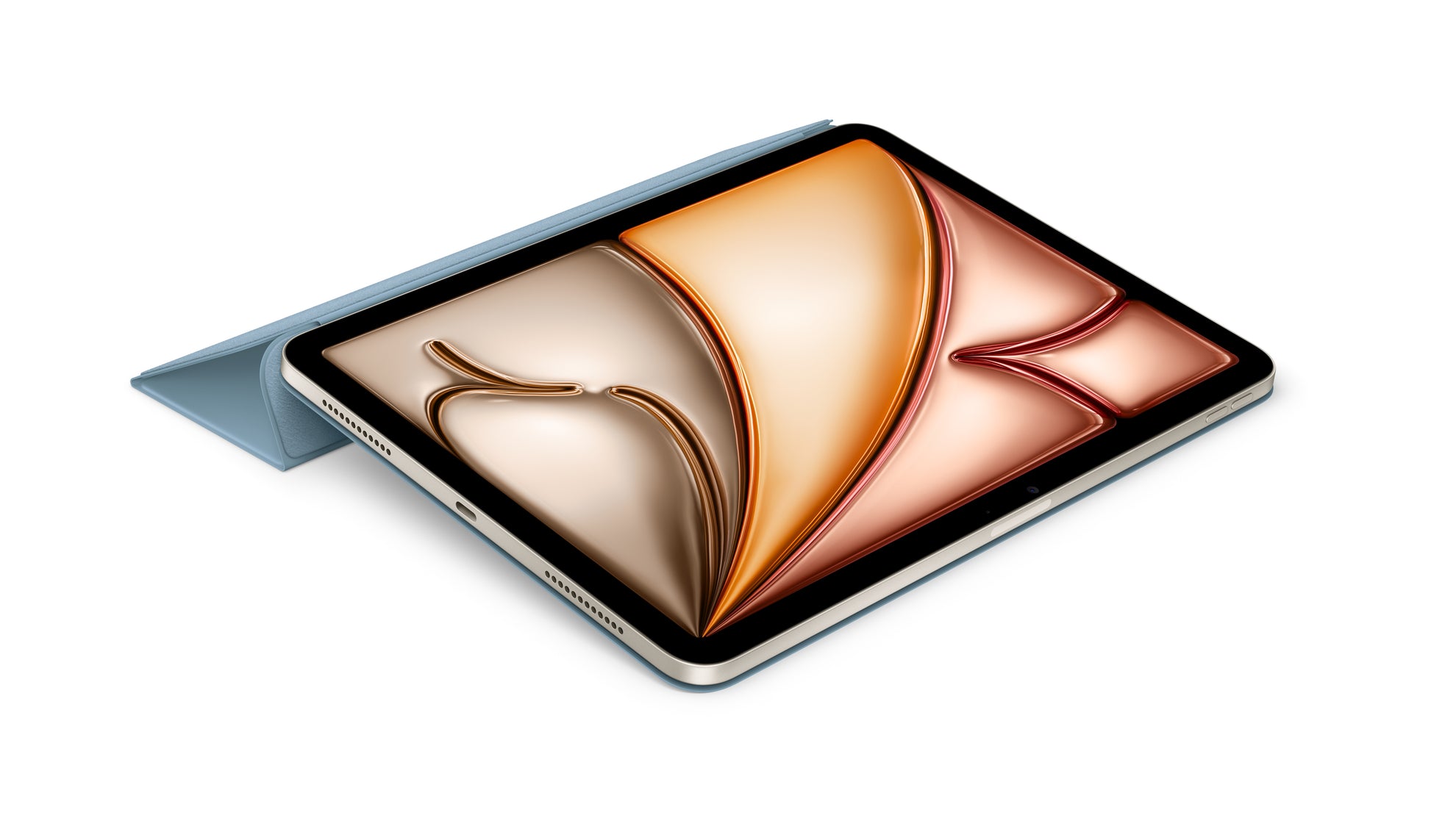 Apple Smart Folio Tablet-Hülle für iPad Air 11" (M2), iPad Air (5. Gen.), iPad Air (4. Gen.) – Denim