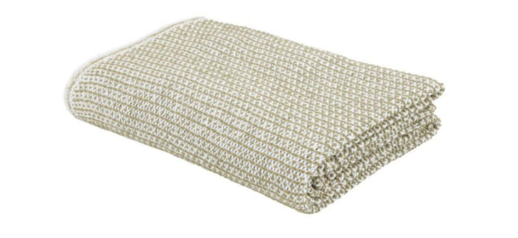 Eskimo Wohndecke Ascona – 150 × 210 cm, Baumwolle, Weiss
