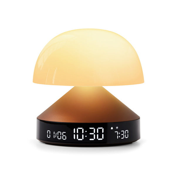 LEXON Lichtwecker Mina Sunrise – digital, bronze, Sonnenaufgangssimulation, Schlummerfunktion