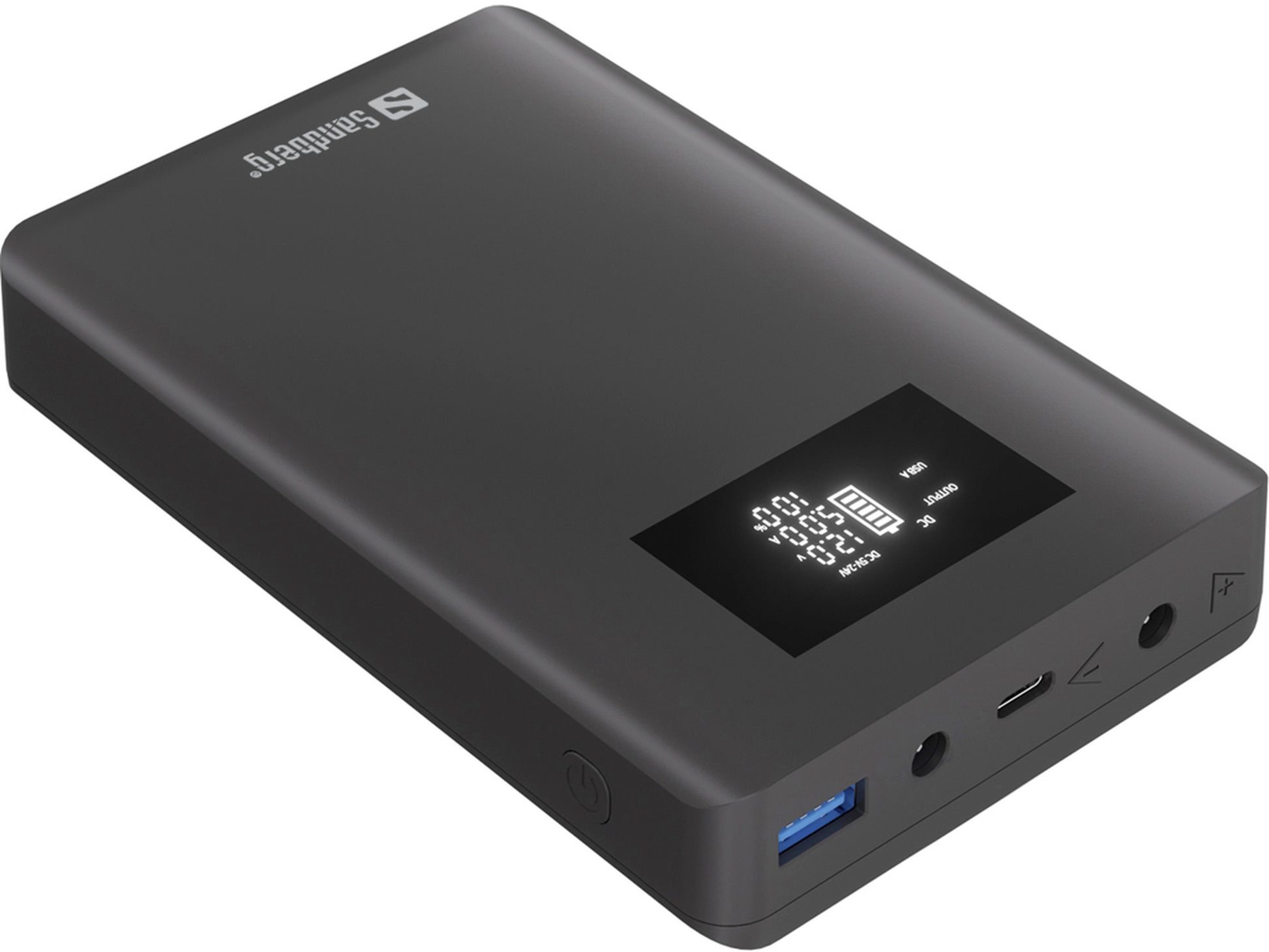 Sandberg Laptop Powerbank – 421-27, 20'000 mAh / 100 W USB-C PD, Schwarz