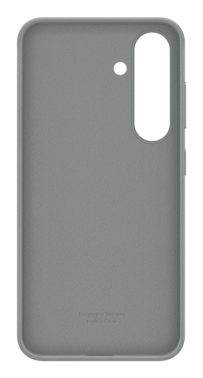 Samsung Backcover – für Samsung Galaxy S25 – grau – Leder