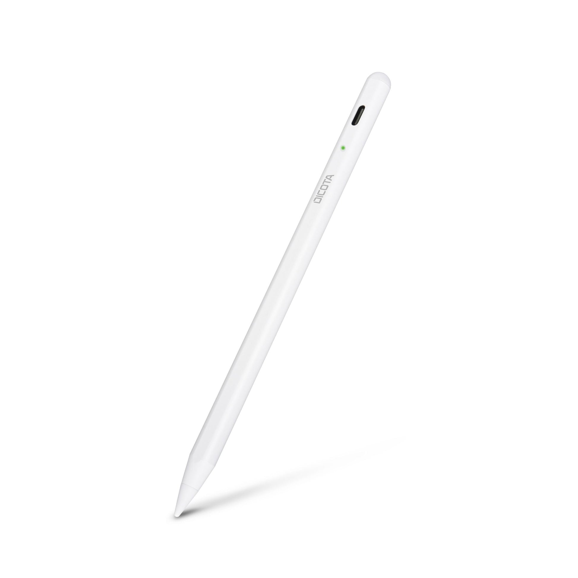 DICOTA Eingabestift für Apple iPad – aktiv, 9 h Batterielaufzeit – Weiss
