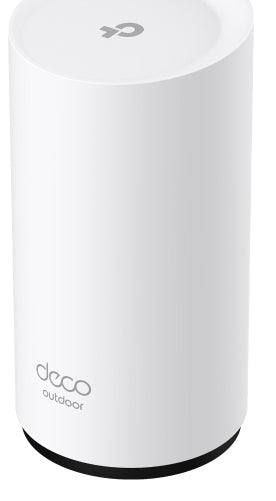TP-Link Deco BE25-Outdoor – Access Point – Wi‑Fi 7 (2,4/5 GHz), 3,6 Gbit/s, 2,5GbE, PoE, Wandmontage