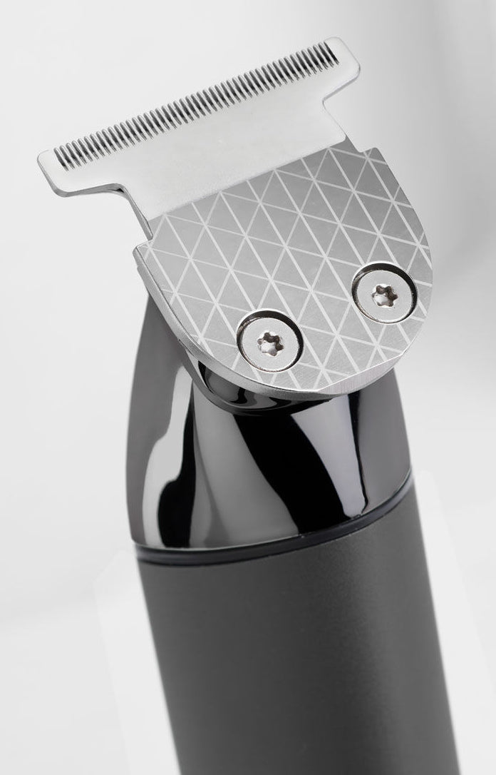 BaByliss Bartschneider Super-X Metal T991E – kabellos, 300 Min Akku, nass & trocken – schwarz – Titan