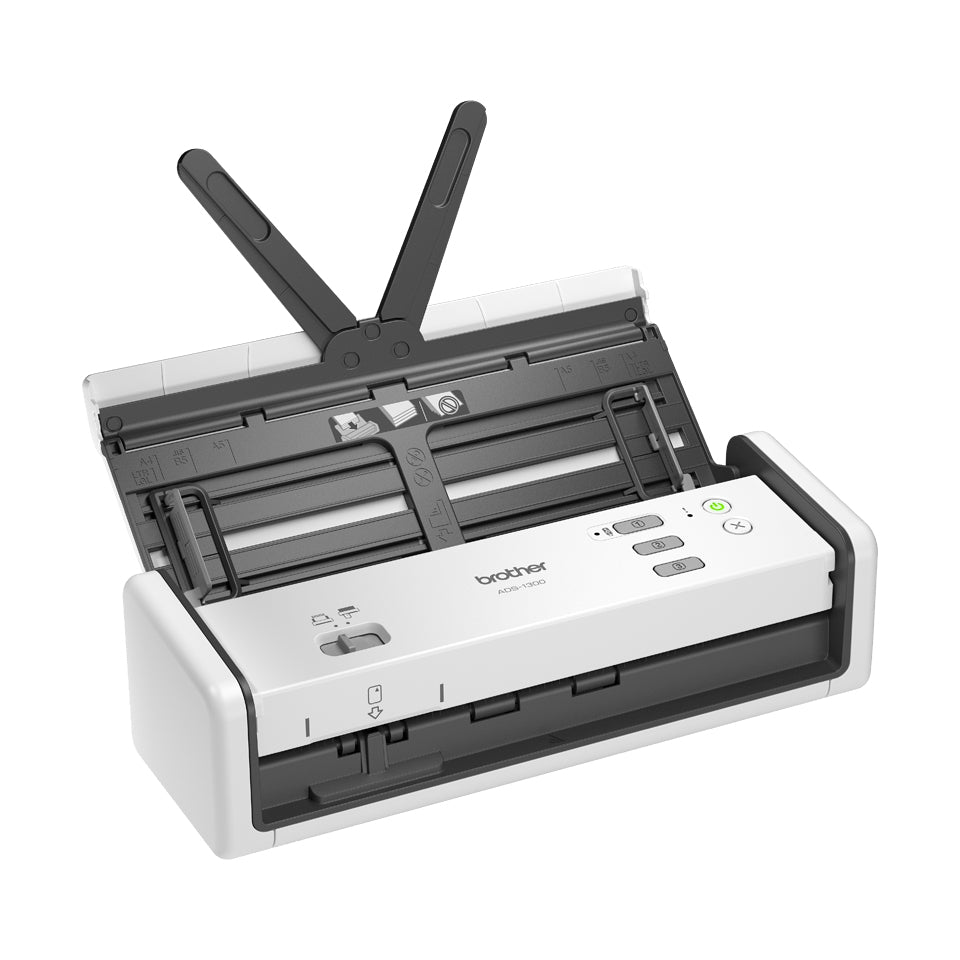 Brother Ads-1300 – Dokumentenscanner, A4, 1200 dpi