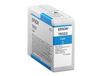 Epson Tintenpatrone T8502, cyan, 80 ml – für Inkjetdrucker/Multifunktionsgeräte