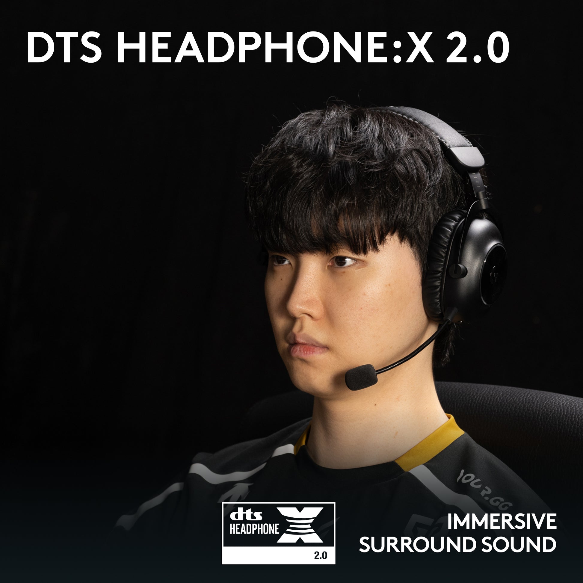 Logitech G PRO X 2 LIGHTSPEED Gaming-Headset – Over-Ear, Stereo, Kabel + BT, mit USB-A-Dongle, Schwarz