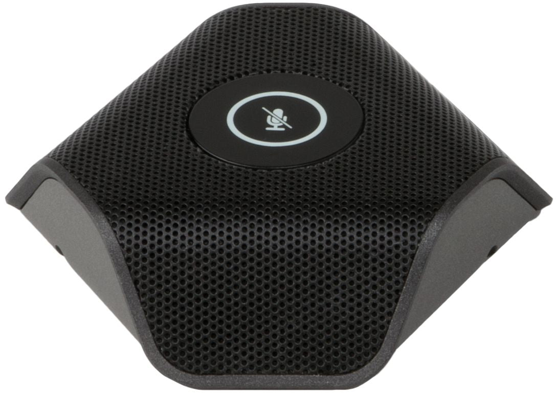 Crestron CCS-UCA-MIC Konferenzmikrofon – RJ-9, Kabelgebunden, Niere, 6 m, Schwarz