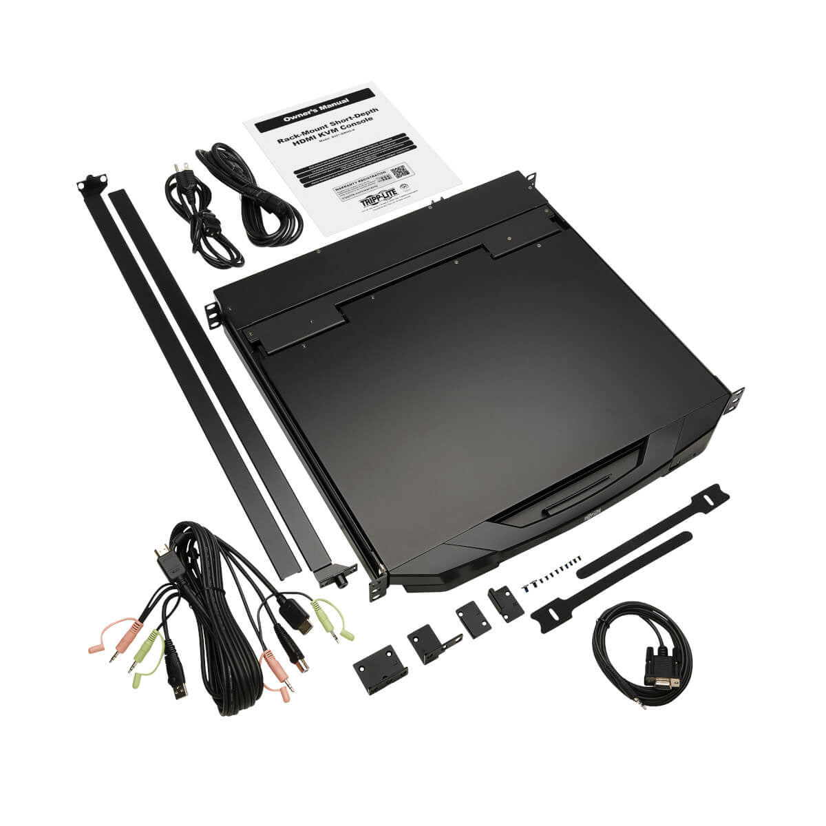 Tripp Lite B021-SWHD-K – 18,5" Rack-LCD-Konsole – 1920 × 1080, HDMI/USB – 1U