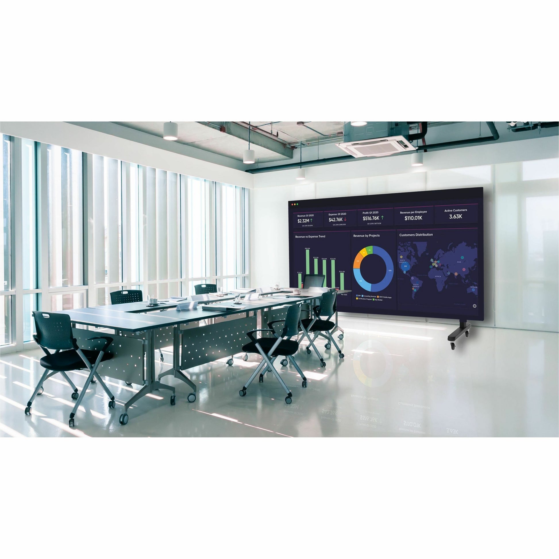 Peerless AV DS-LEDKMT-27BDL-5X5 – Trolley für Philips 27BDL-xxx