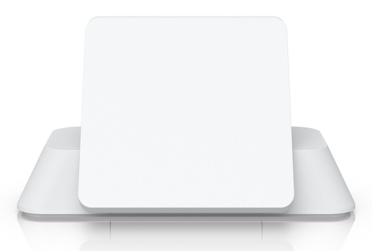Ubiquiti Gewichteter Standfuss mit Klemmhalterung, einstellbare Breite bis 4,25 cm, für UniFi Geräte, Weiss