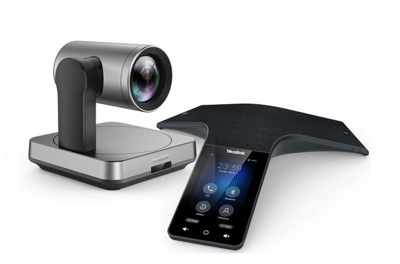 Yealink UVC84-BYOD-H00 – Videokonferenzsystem – 4K, opt. 12×, 80° FOV, WLAN/LAN/Bluetooth, Schwarz