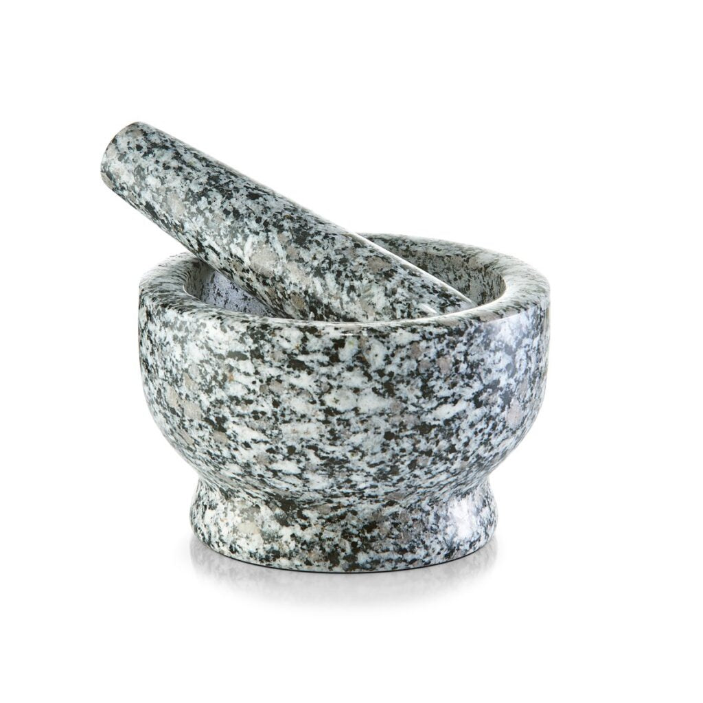 Zeller Present Mörser Ø 13 × 8 cm, 300 ml, Granit, grau