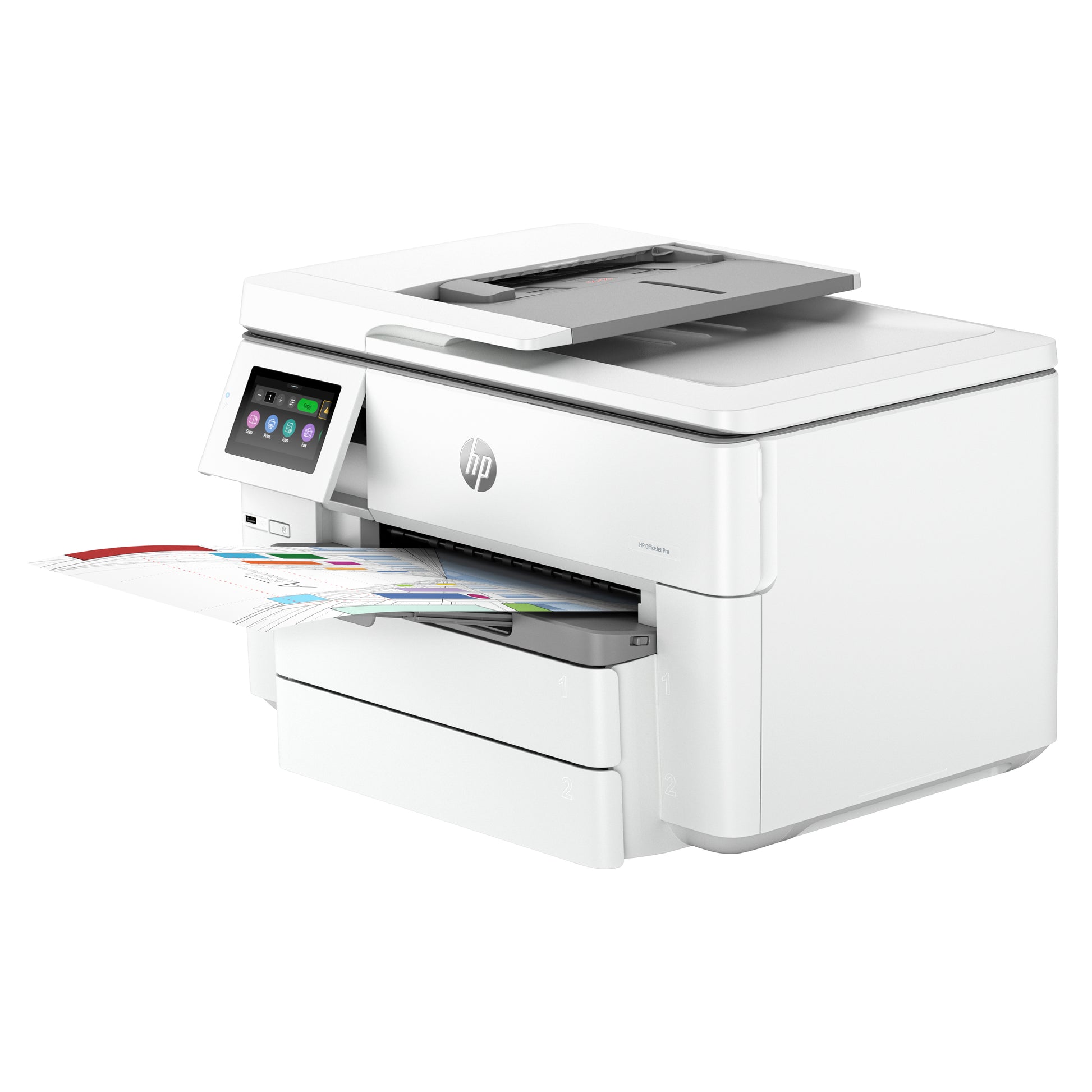 HP Officejet Pro 9730e – Farbiges Tintenstrahl-MFP A3, 4-in-1