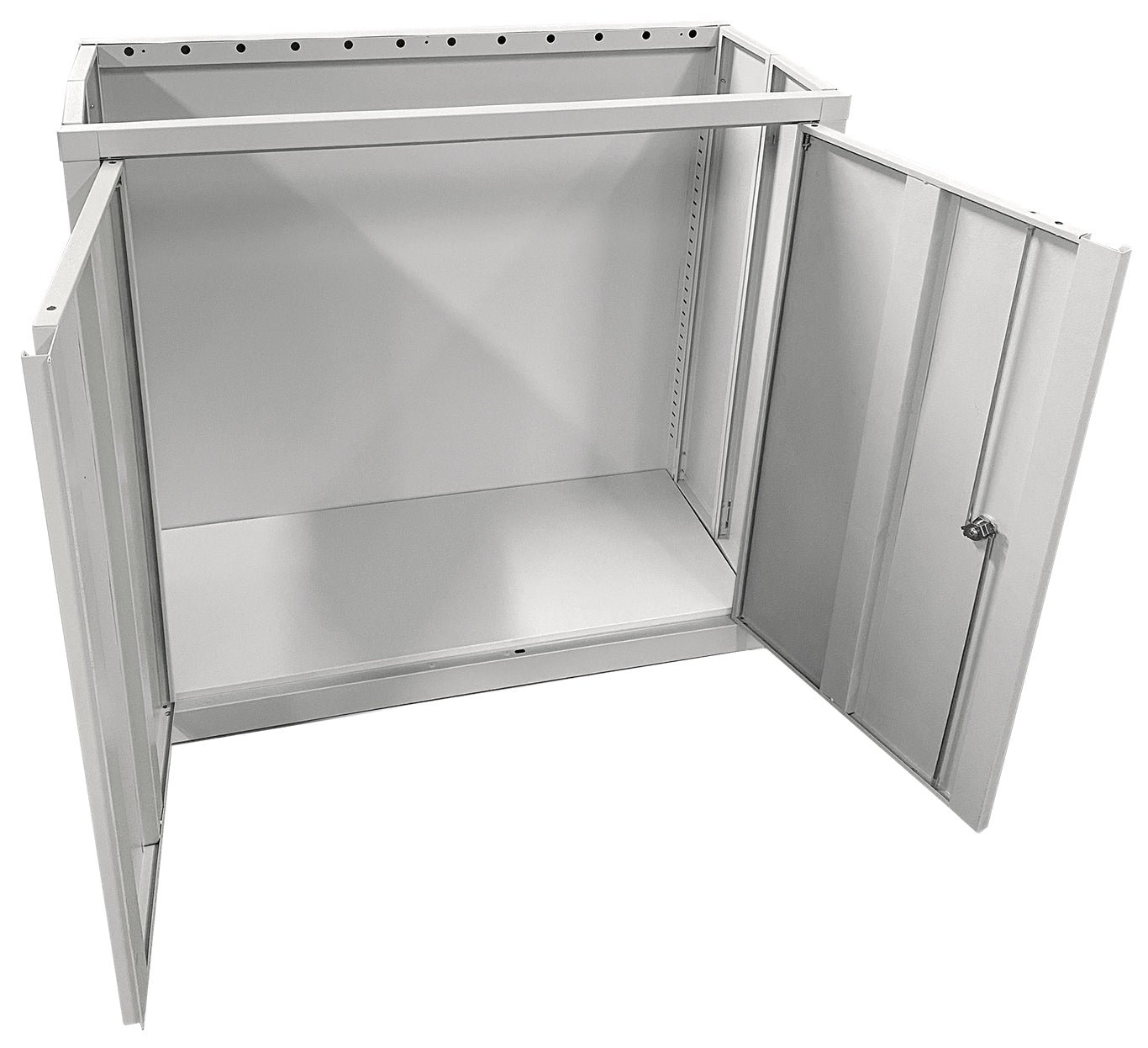 Phoenix Safe Co. SCF0891GGK – Aktenschrank, 2 Türen, 1 Fachboden, faltbar, abschliessbar, 915 × 370 × 830 mm
