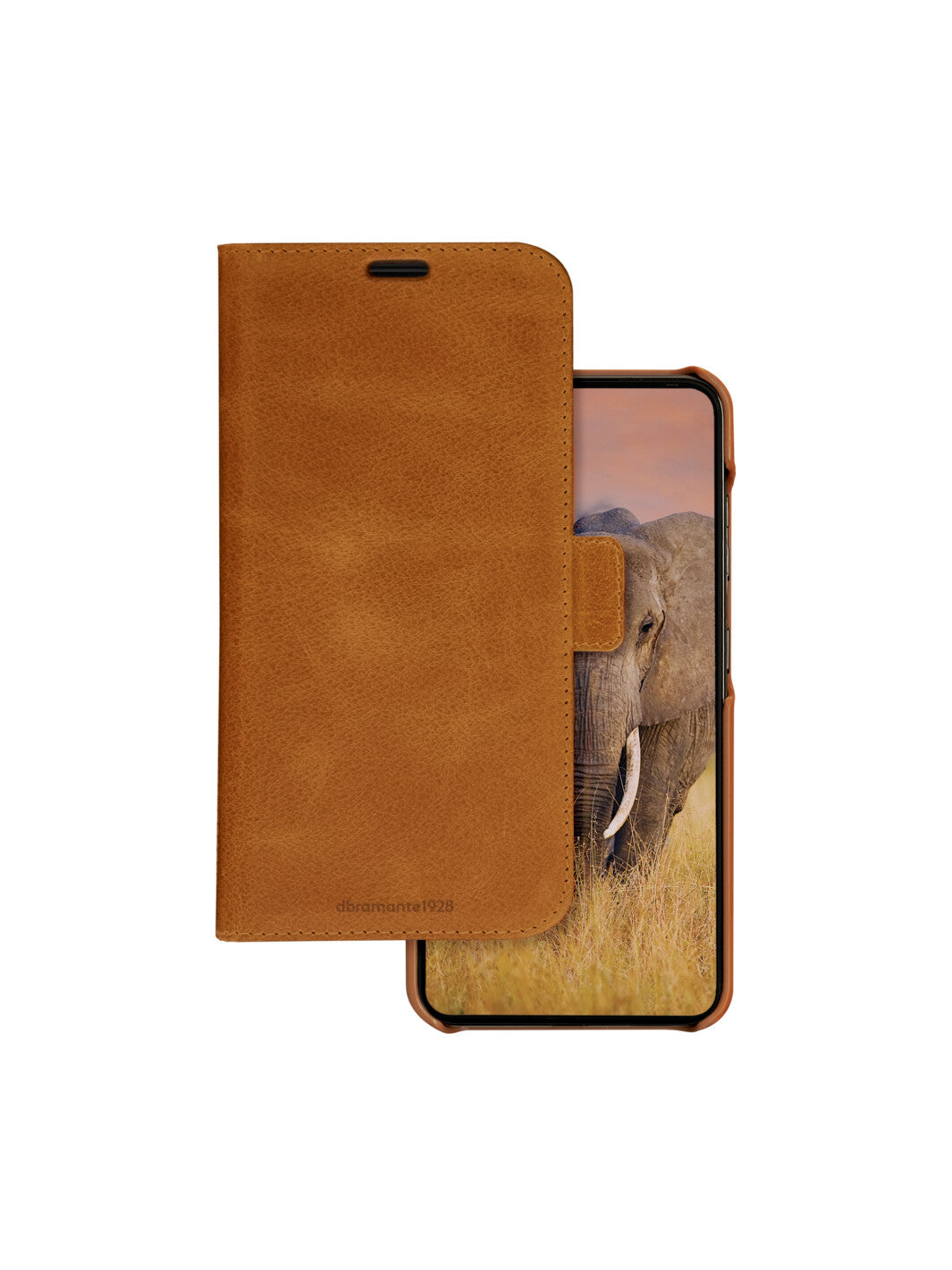 dbramante1928 Lynge Wallethülle – für Samsung Galaxy S24, 3 Kartenfächer, Leder, Beige