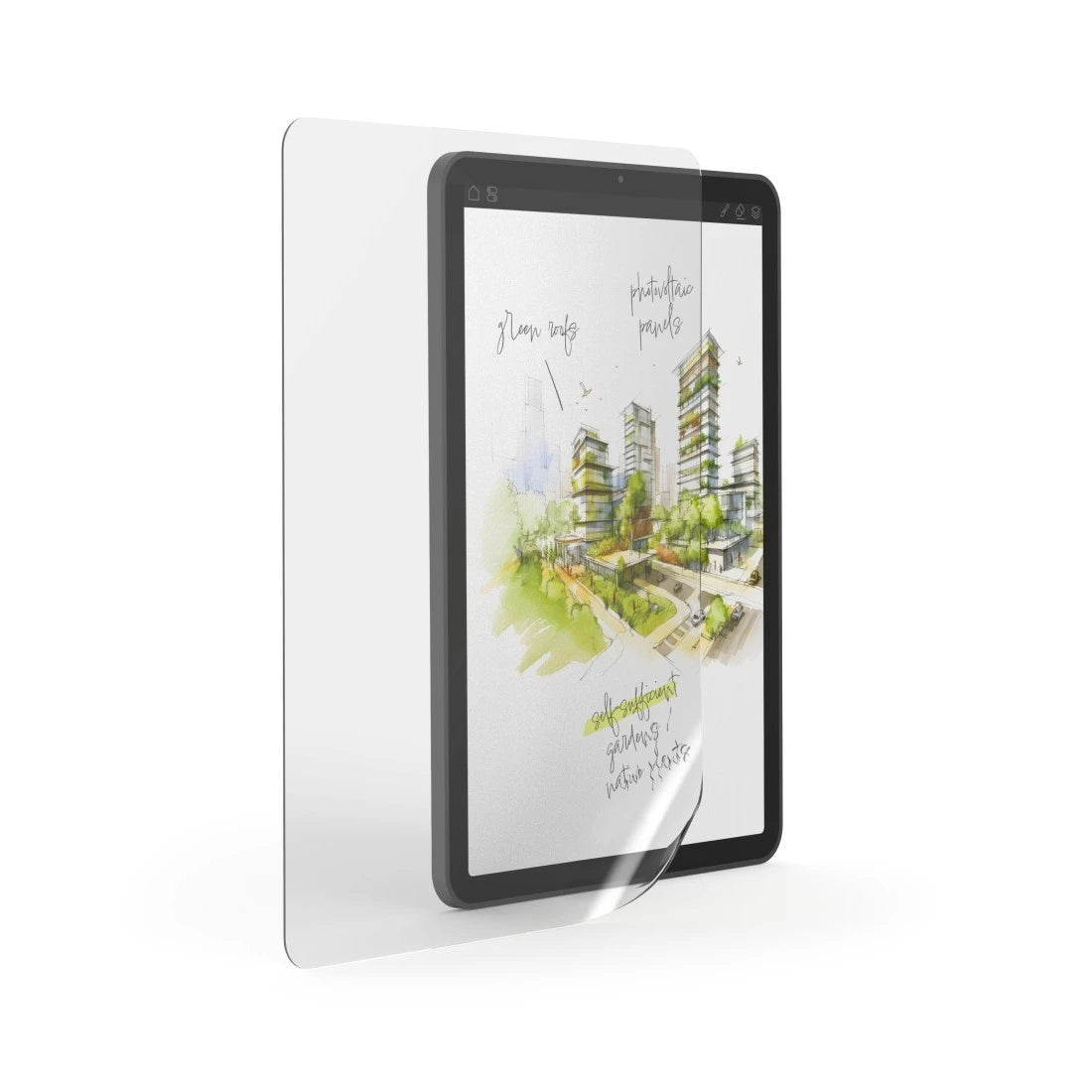 Hama Feels Like Paper Displayschutzfolie für iPad Pro 11" (2024/2025) – papierähnliche Oberfläche, 3H