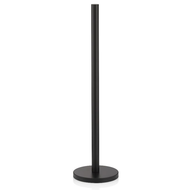Kela Toilettenpapierständer – Metall, schwarz, für 5 Rollen, 15 × 15 × 57 cm