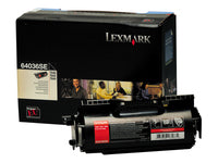 Lexmark Toner – Schwarz, 6000 Seiten