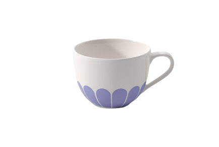 Villeroy & Boch Kaffeetasse – 0,16 l, Porzellan, blau, Henkel
