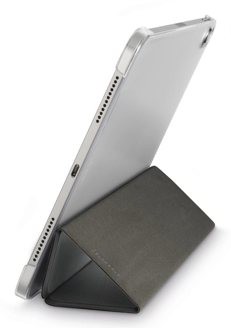 Hama Fold Clear – Folio – für Apple iPad 11 (2025) / iPad 10.9 (2022), mit Ständer, PU, Schwarz
