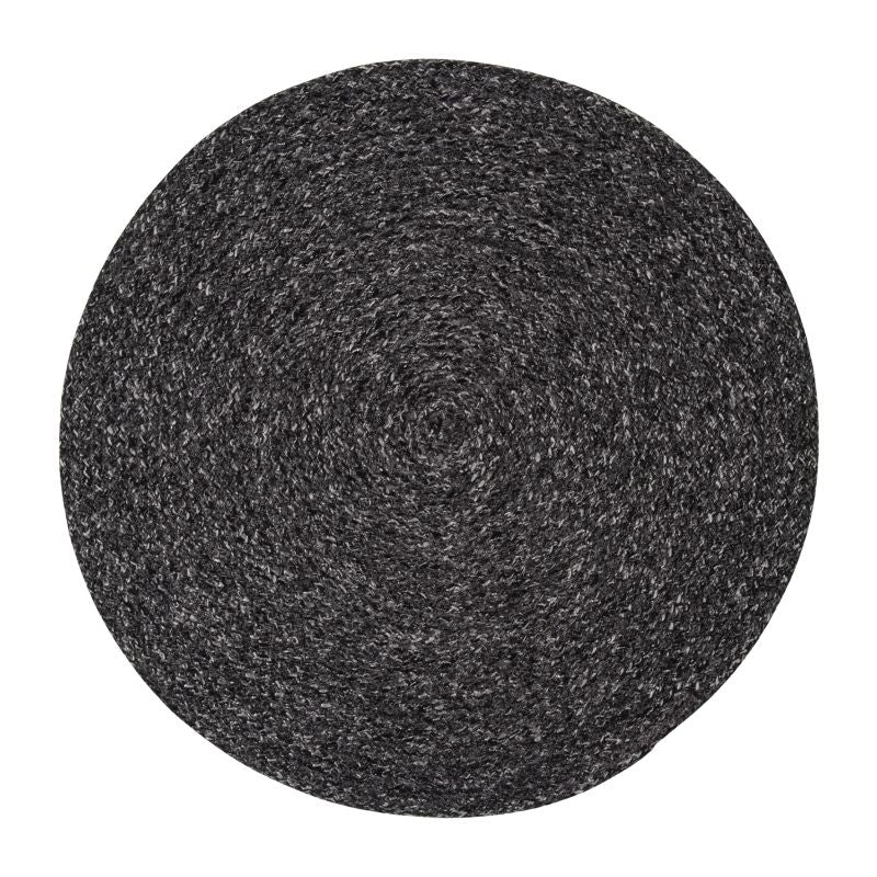 PAD Tischset Poi – rund, PP, grau, Ø40 cm