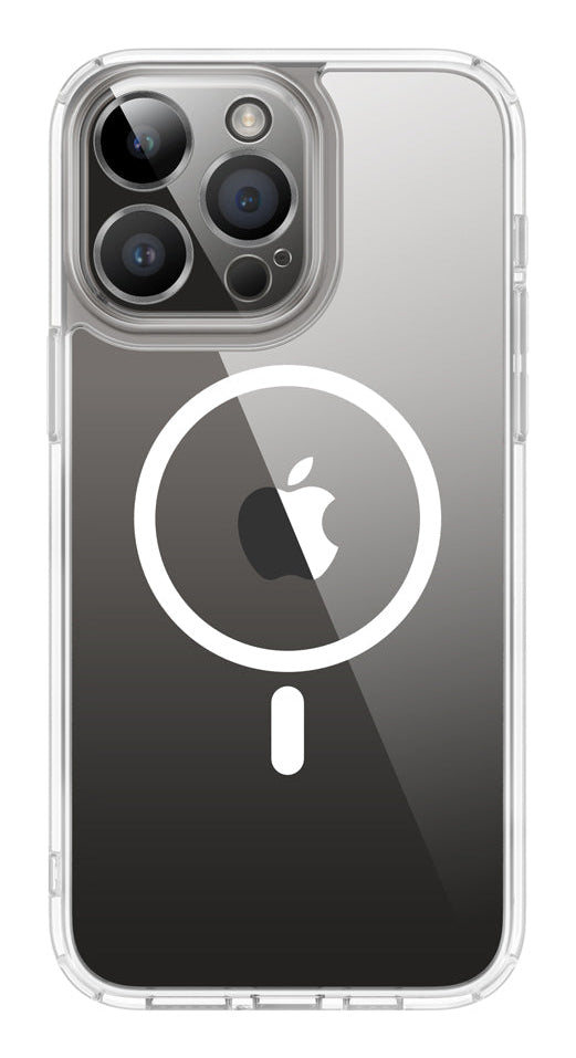 Valenta Trend MagSafe Hülle – für iPhone 15 Pro Max, Transparent, TPU