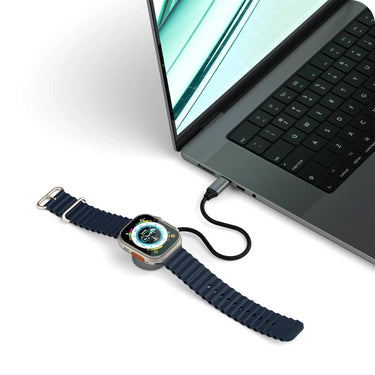 Satechi Kabelloses Ladegerät 5 W – für Smartwatch – weiss, grau