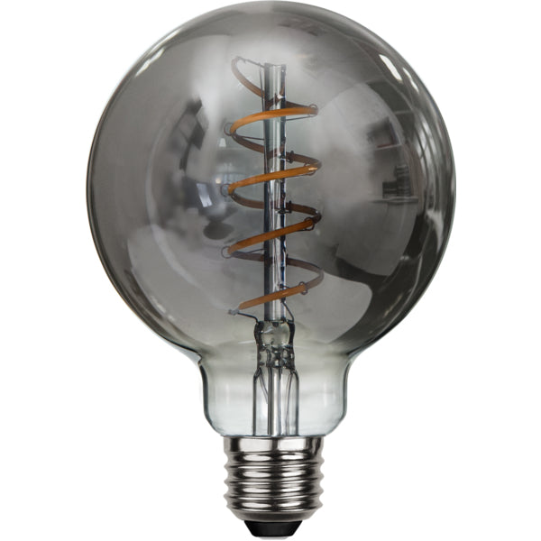Star Trading LED-Leuchtmittel E27 G95 – Warmweiss 2100 K, 50 lm, 2 W – dimmbar – 1 Stk. – getöntes Glas