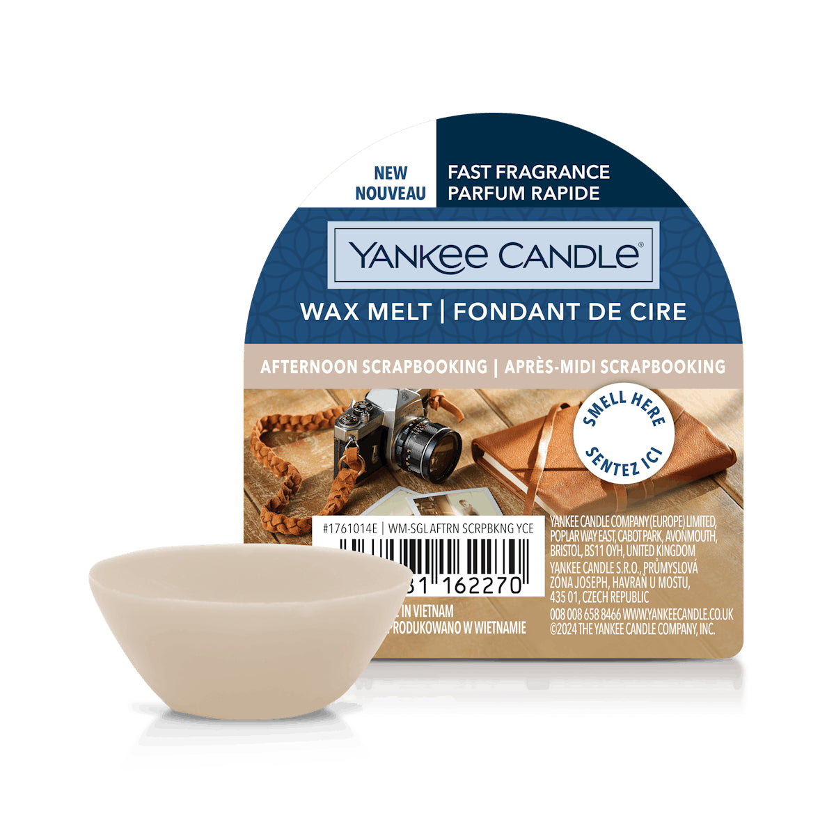 Yankee Candle Signature Afternoon Scrapbooking – Duftwachsplättchen, 8 h