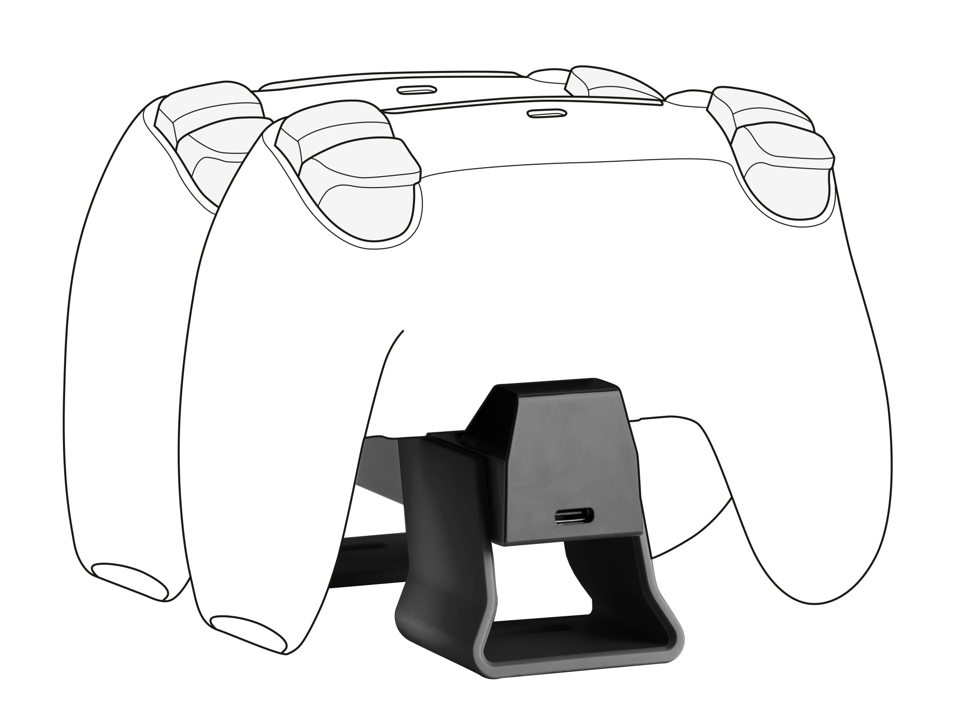 SPEEDLINK TWINDOCK Ladestation für PlayStation 5 (DualSense, DualSense Edge) – 2× Controller – schwarz