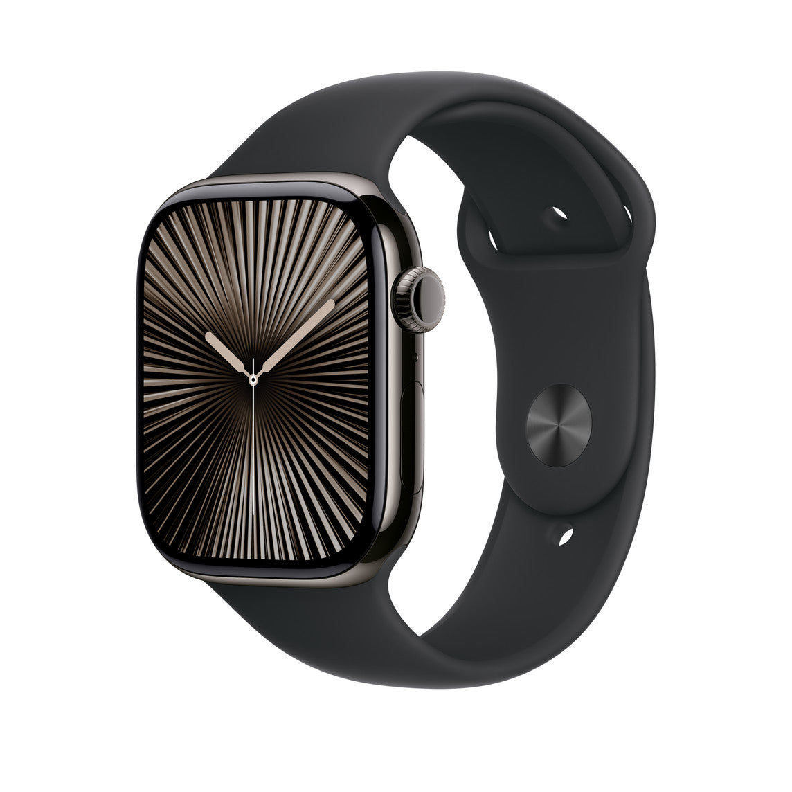 Apple Sportarmband – Armband – für Apple Watch 46 mm, Schwarz, XL, Polymer
