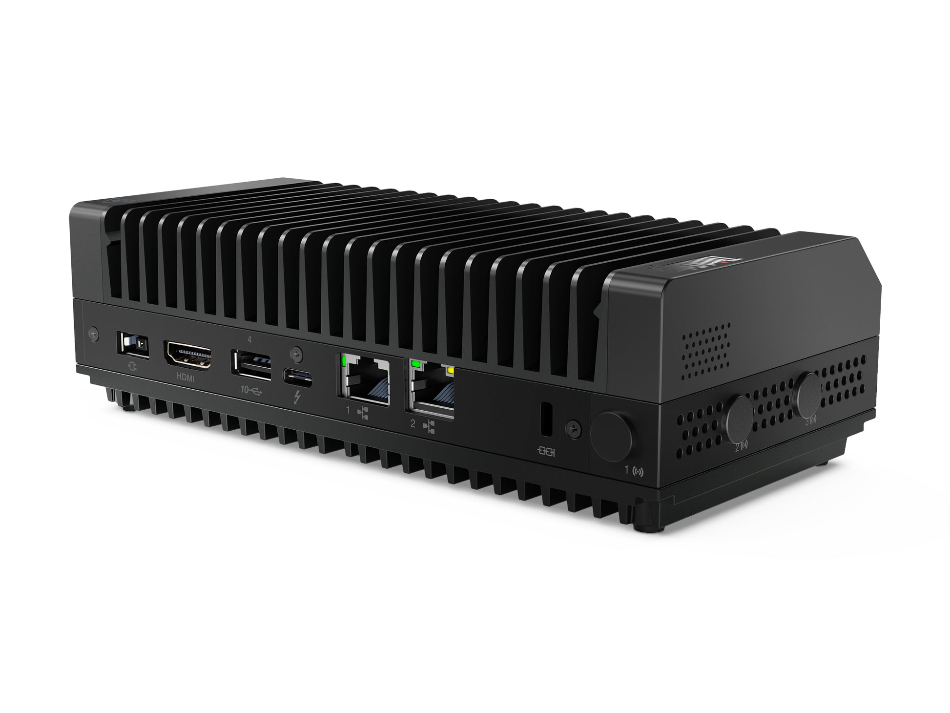 Lenovo ThinkEdge Se30 Micro – Intel Core i3-1115GRE, 8 GB RAM, 256 GB SSD, Windows 11 IoT Enterprise