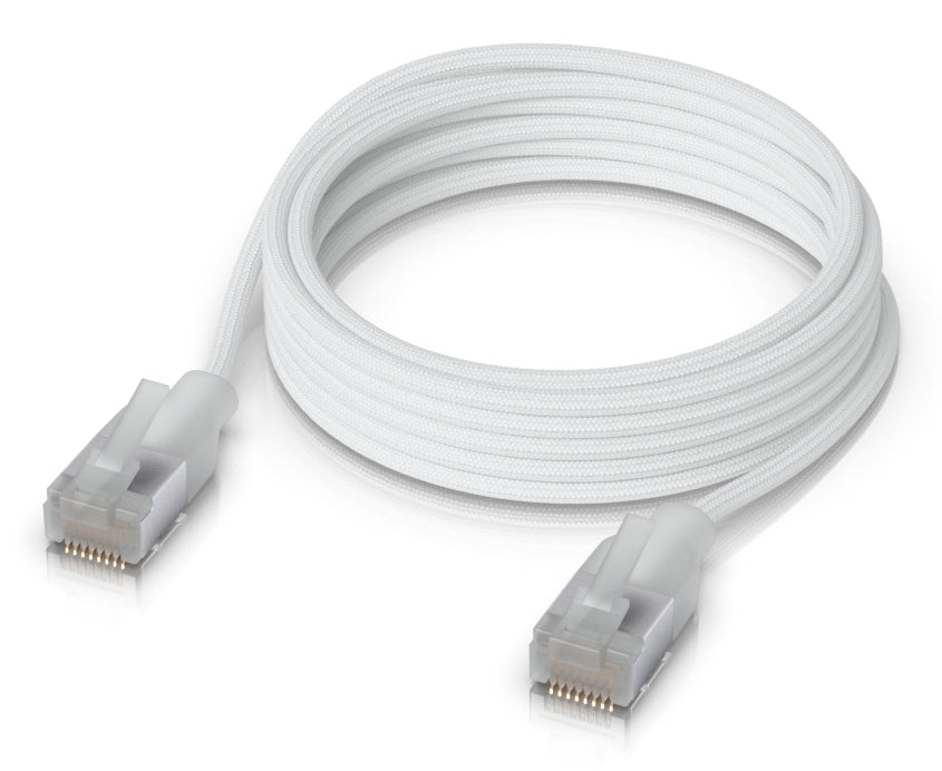 Ubiquiti Patchkabel – Cat6a, geschirmt, 2 m, durchscheinend, RJ-45
