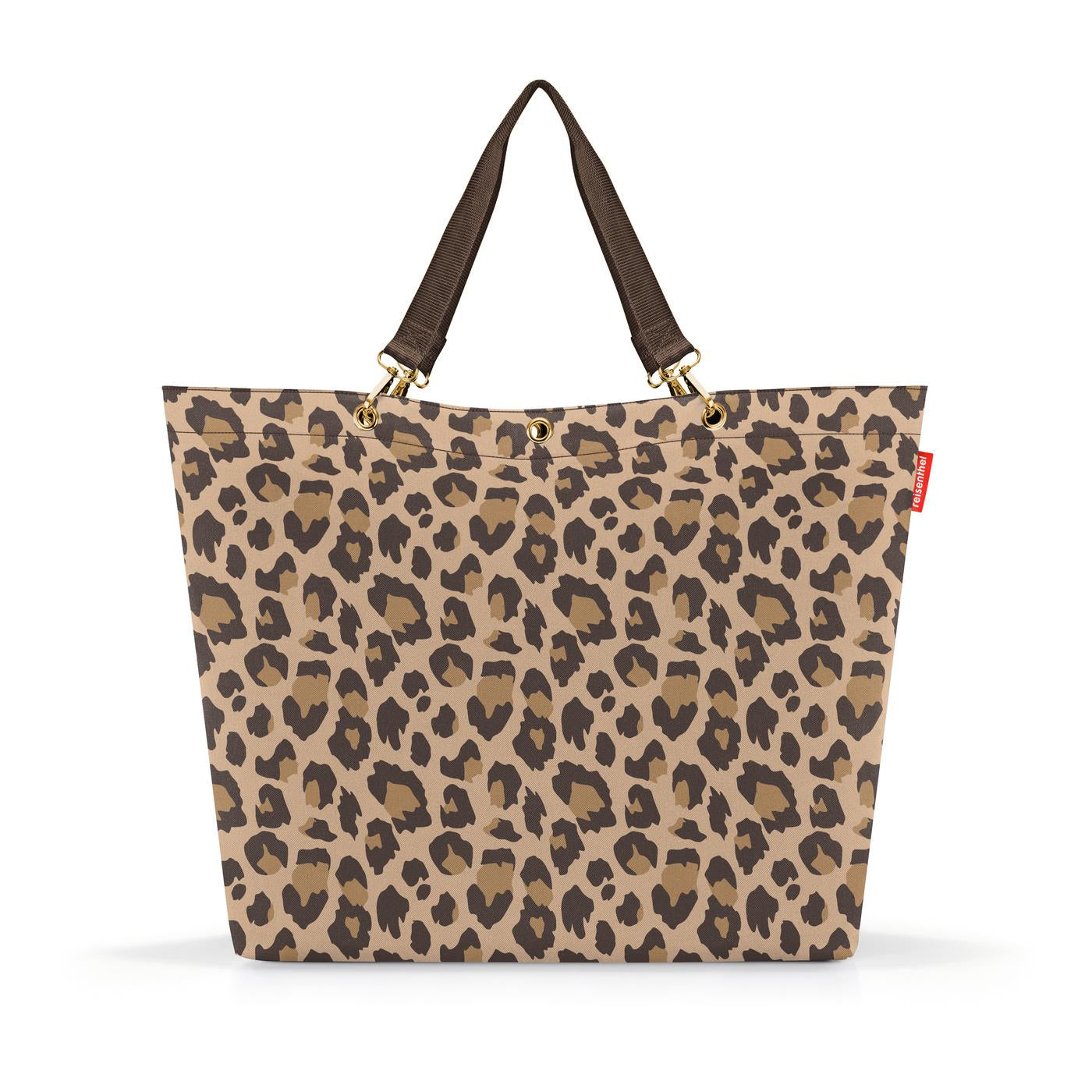 Reisenthel Stofftasche, Polyester, Motiv Leo Macchiato, 680×455×200 mm